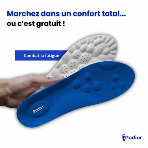 Semelles orthopédiques Podior