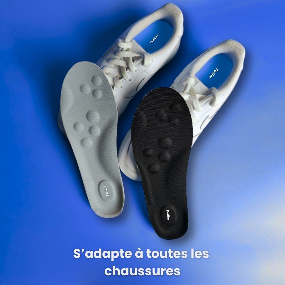 Semelles orthopédiques Podior