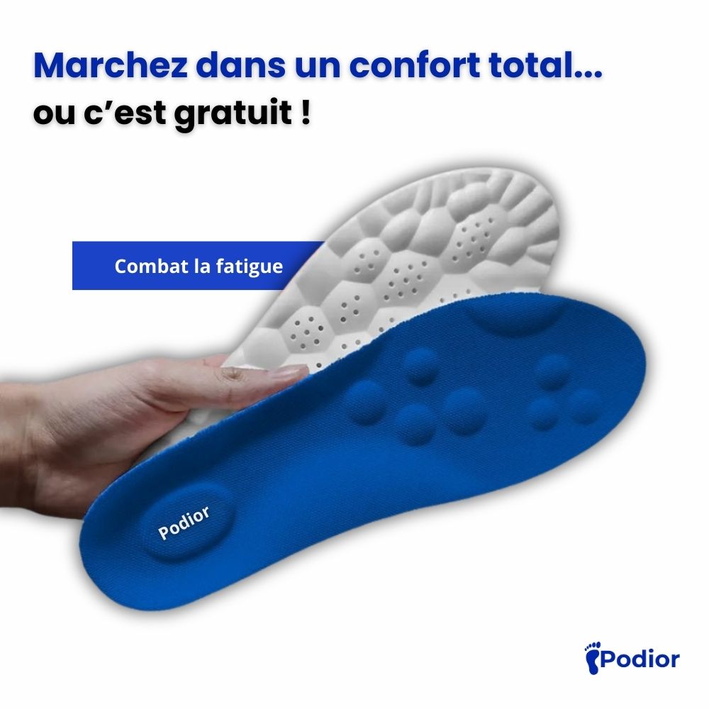 Semelles orthopédiques Podior